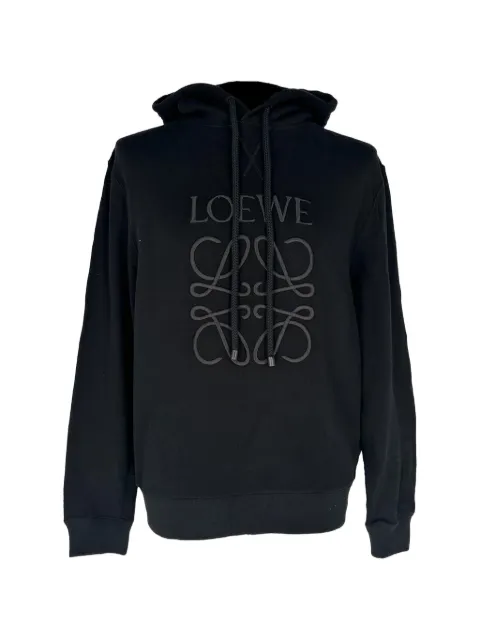 Loewe Pre-Owned Anagram embroidered hoodie