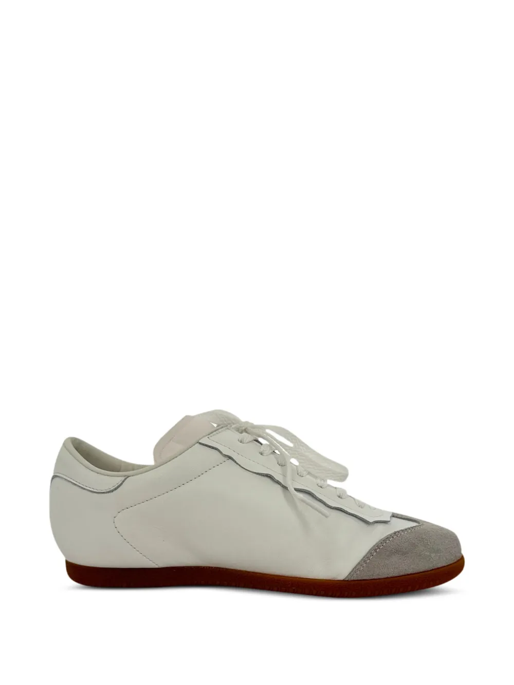 Maison Martin Margiela Pre-Owned 2020s Featherlight leather sneakers - Weiß