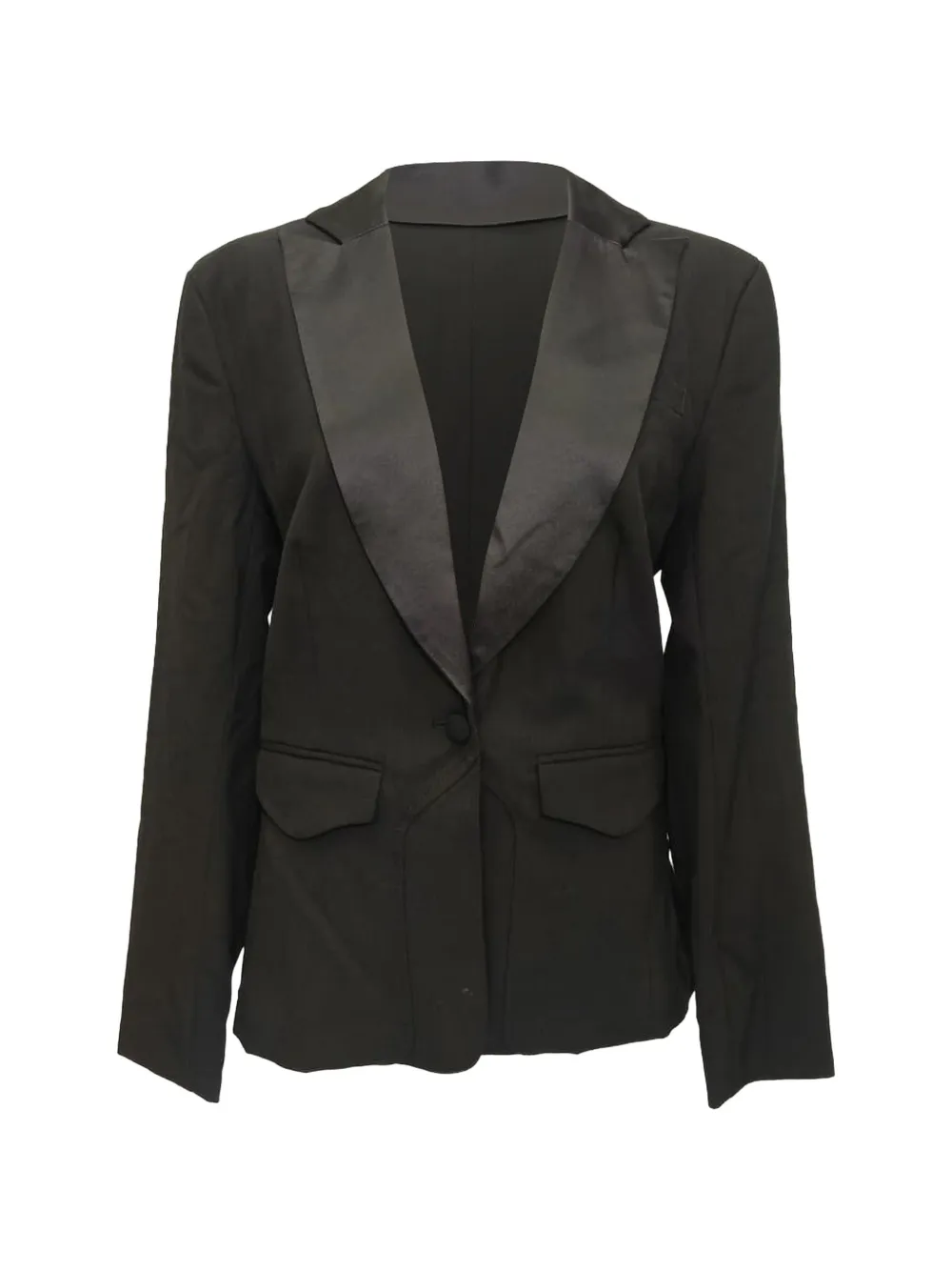 Altuzarra peplum notched-lapel blazer - Nero