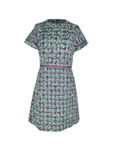 Moschino Pre-Owned tweed mini dress