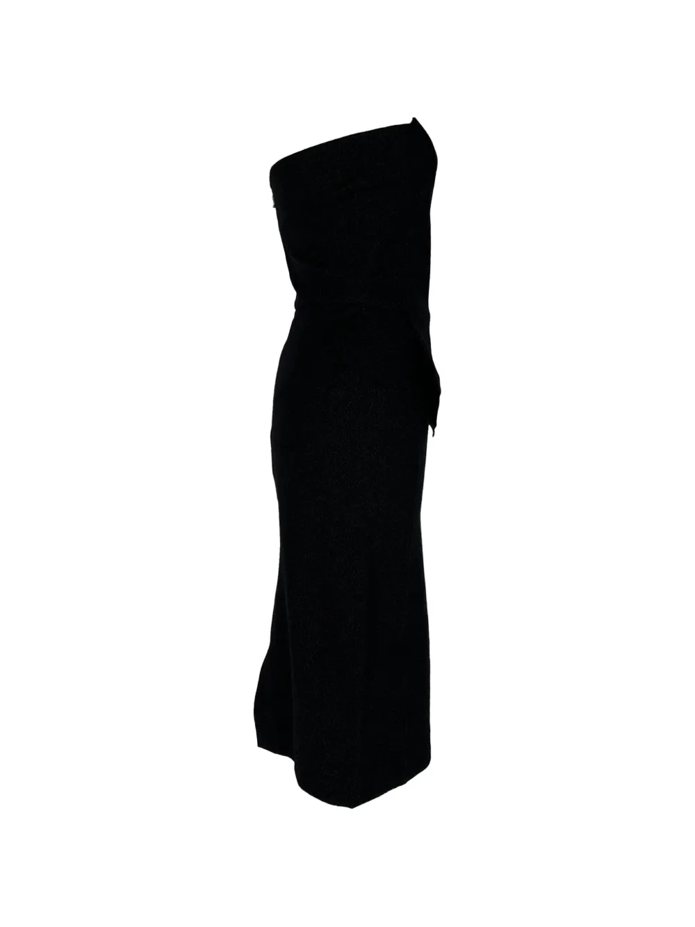 Roland Mouret one-shoulder Honey dress - Noir Roland Mouret one-shoulder Honey dress - Noir