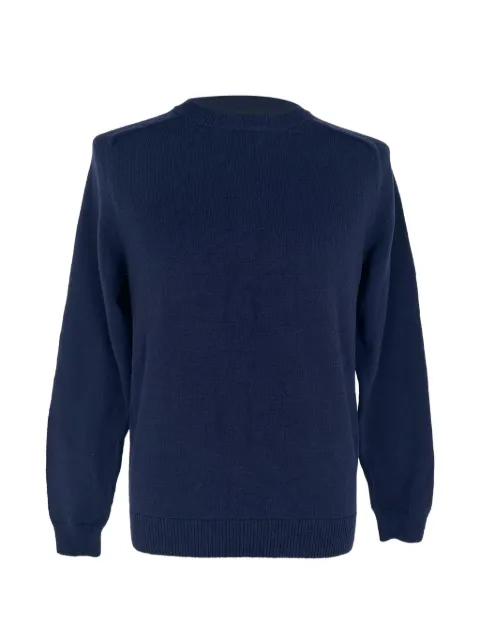 Gucci Pre-Owned logo-embroidered knitted sweater