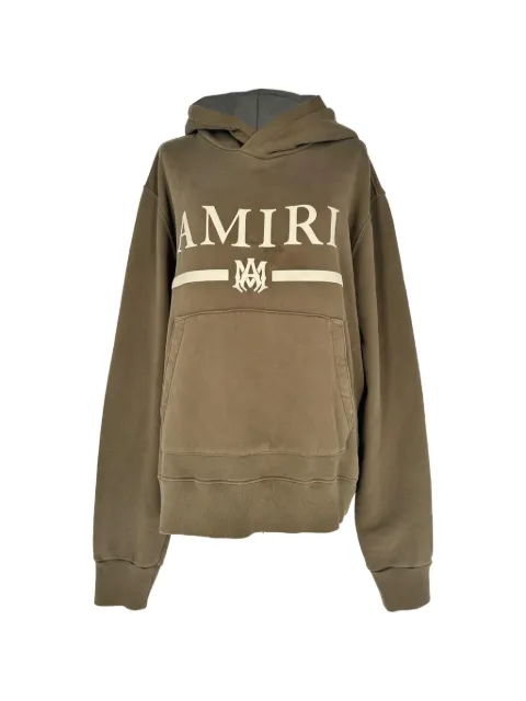 AMIRI Bar logo-detail hoodie