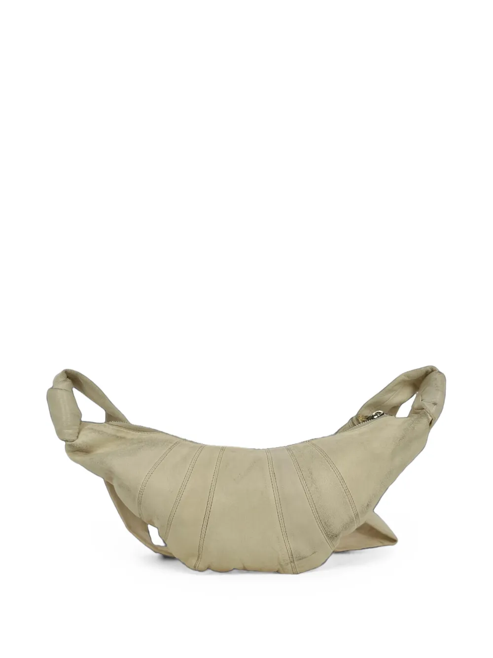 LEMAIRE small Croissant leather crossbody bag - Neutrals