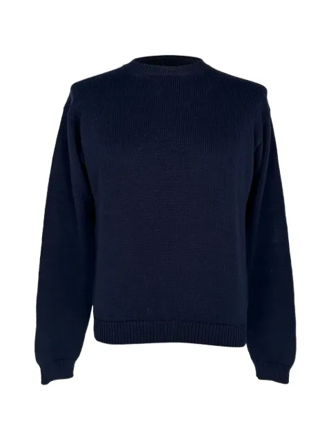 Prada Pre-Owned knitted crew-neck sweater