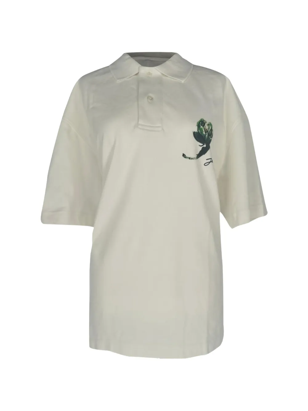Jacquemus Pre-Owned printed polo shirt - Toni neutri