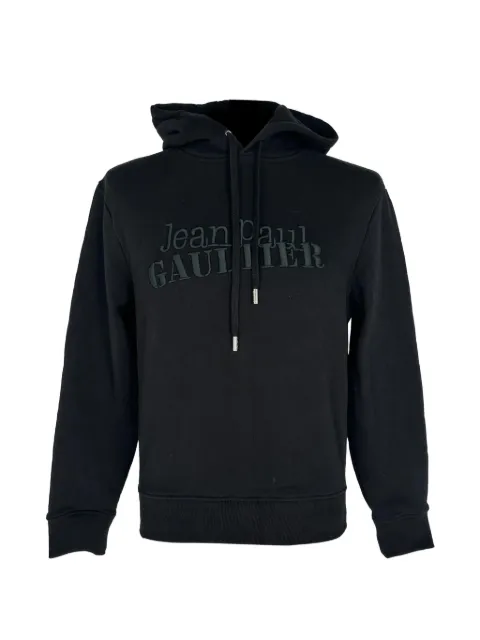 Jean Paul Gaultier Pre-Owned Logo-embroidered hoodie