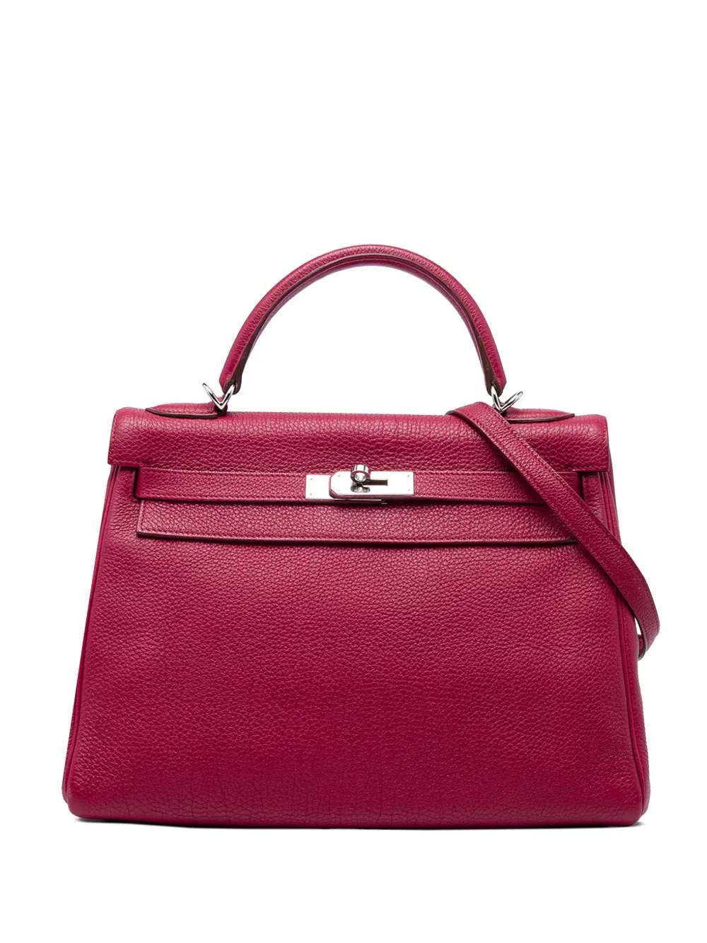 Hermès Pre-Owned 2010 Togo Kelly II Retourne 32 satchel - Rot