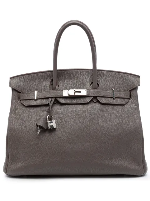 Hermès Pre-Owned 2012 Togo Birkin Retourne 35 handbag