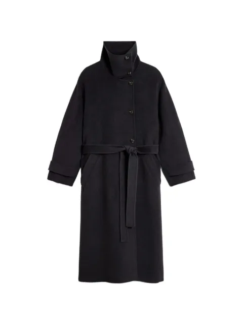 Soeur James belted high-neck coat