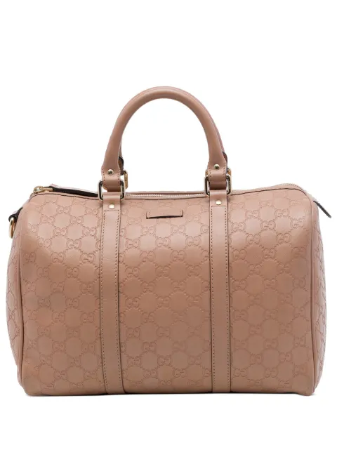 Gucci Pre-Owned bolsa boston Joy Guccissima mediana 2016-2026