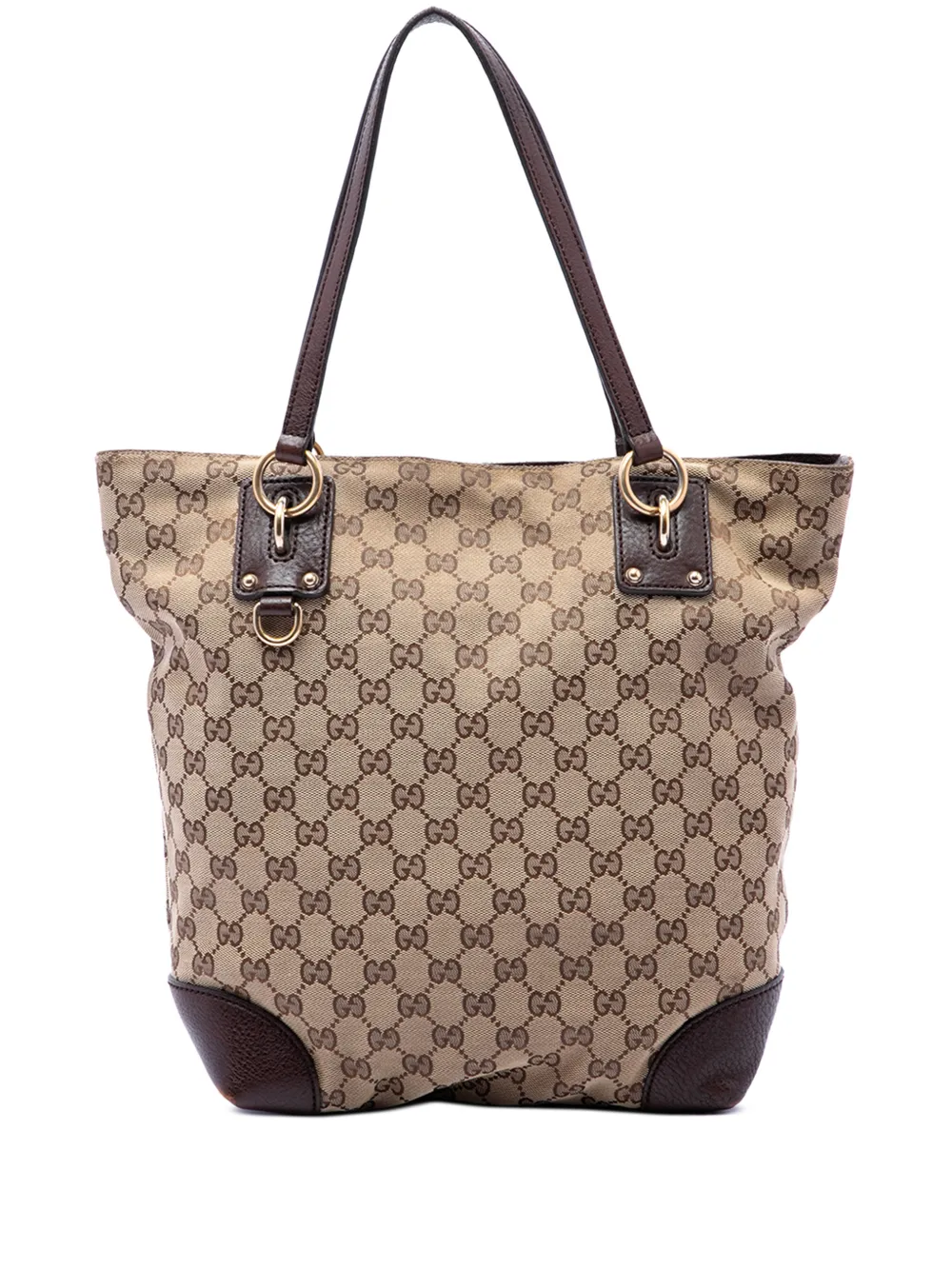 Gucci Pre-Owned 2016-2026 GG Canvas GG Charm tote bag - Toni neutri