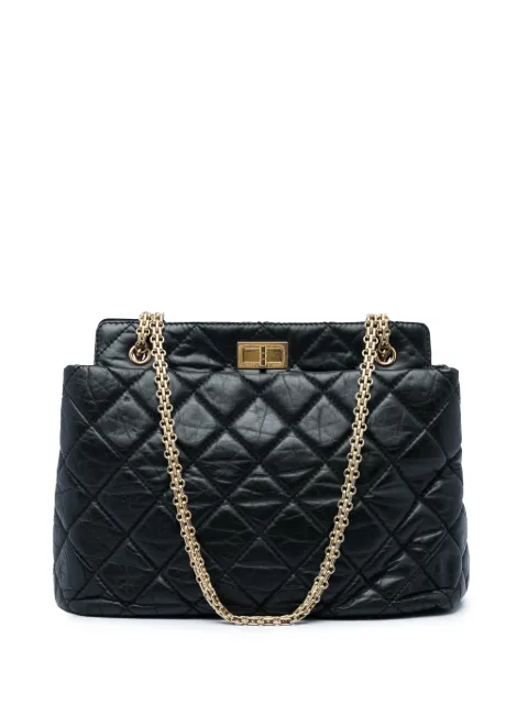 CHANEL Pre-Owned 2011 Medium Quilted Aged Calfskin Reissue 2.55 tote bag