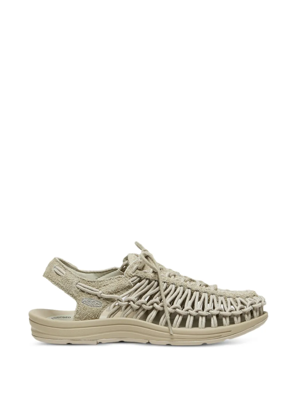 KEEN FOOTWEAR Uneek woven-cord sneakers - Toni neutri