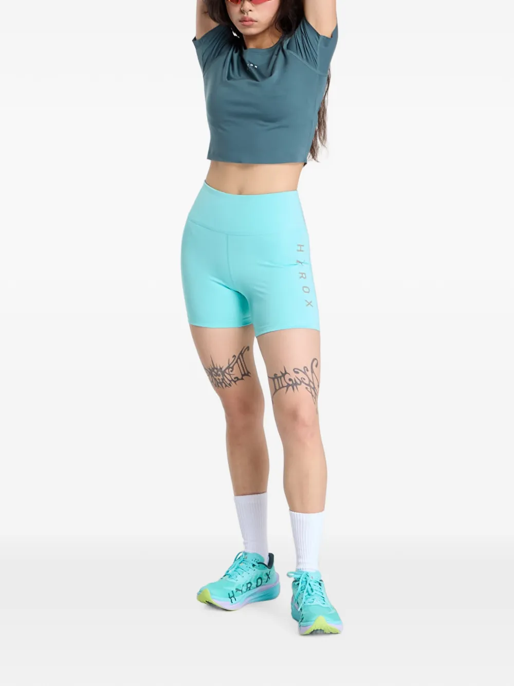 PUMA x Hyrox Essentials 5" shorts Groen