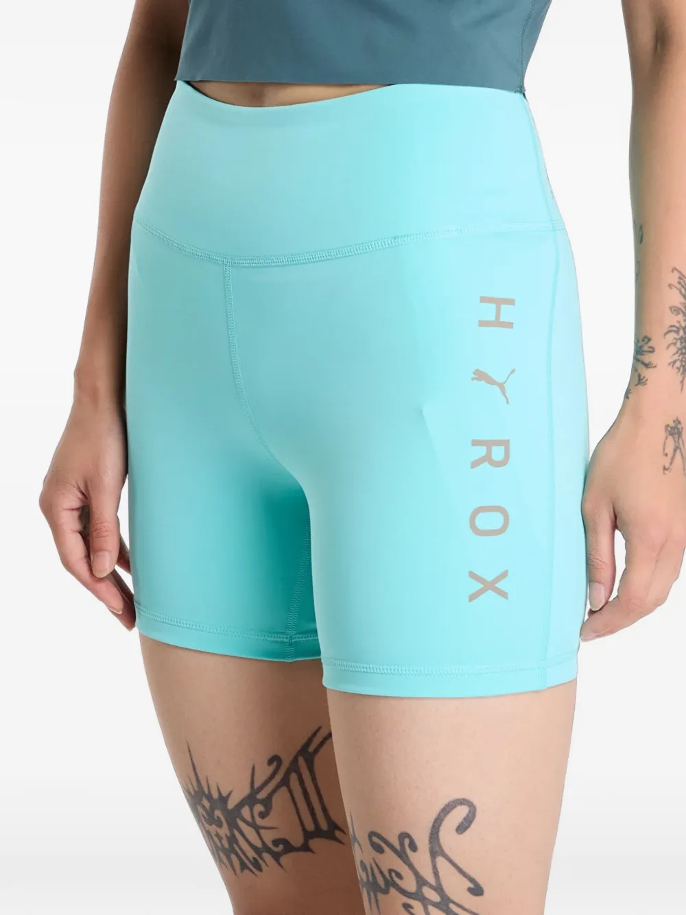 PUMA x Hyrox Essentials 5" shorts Groen