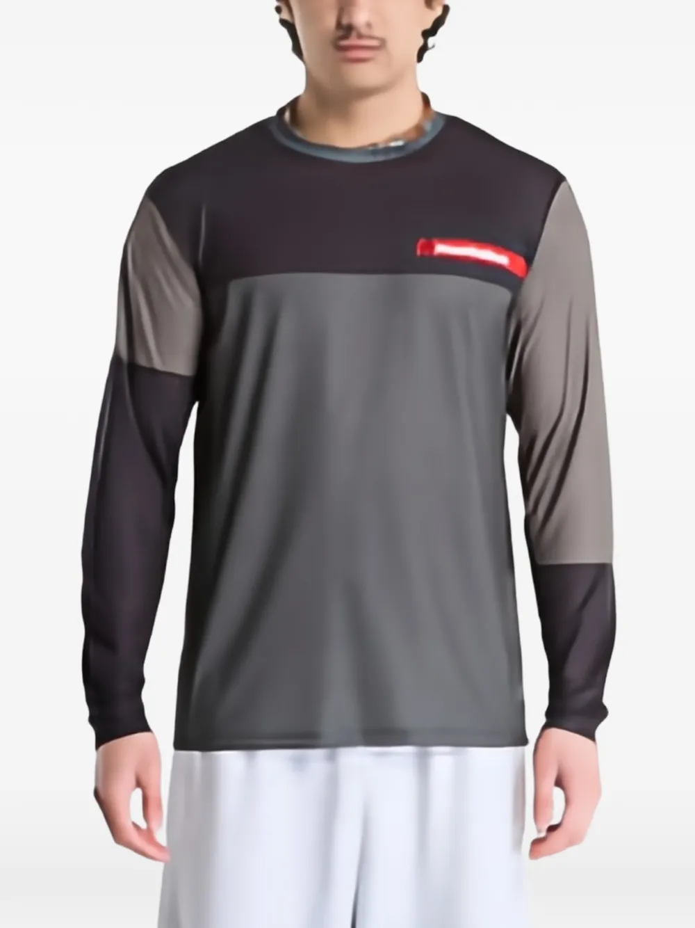 Horsefeathers Quantum long-sleeve T-shirt - Gris