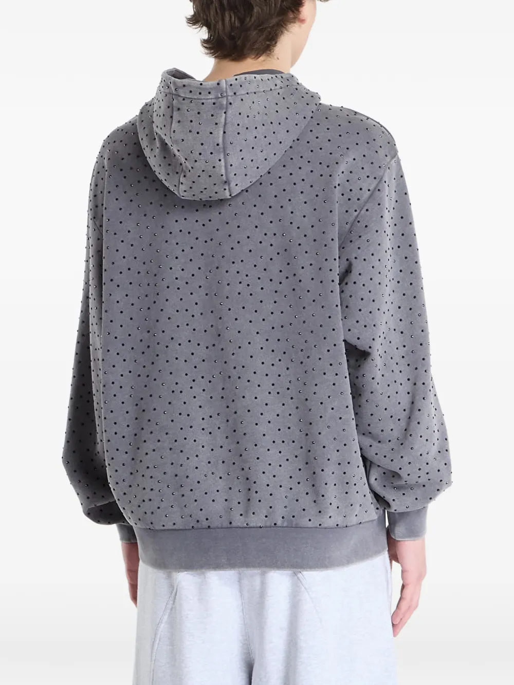 Ripndip Ripngems hoodie met rits Grijs