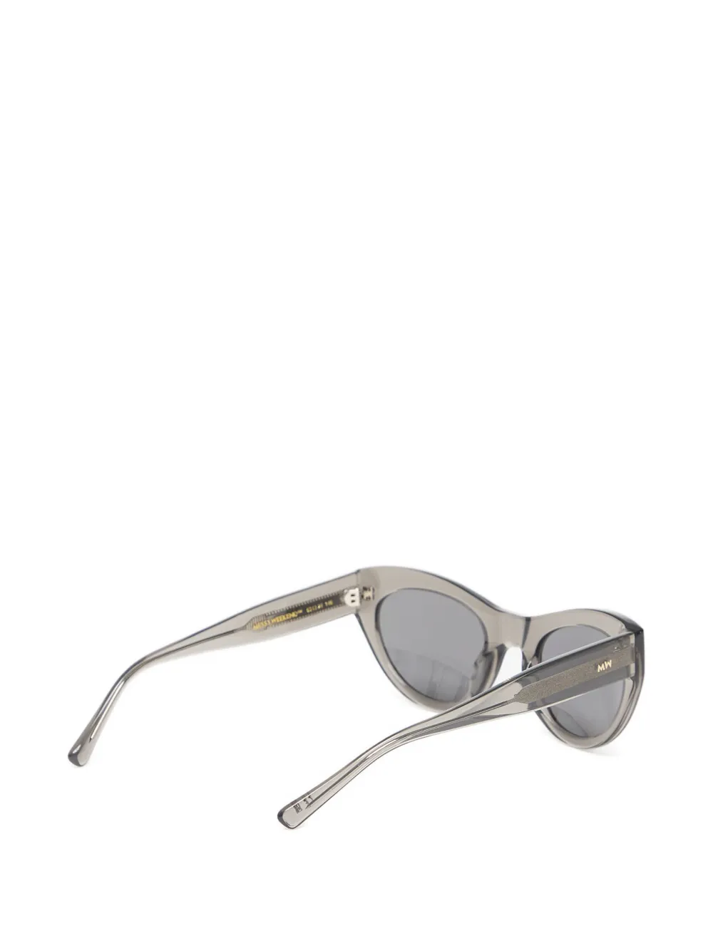 MessyWeekend Donna Cat-eye Sunglasses in Grey, view 3