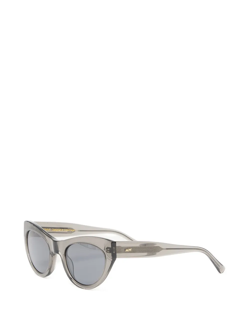 MessyWeekend Donna Cat-eye Sunglasses in Grey, view 2