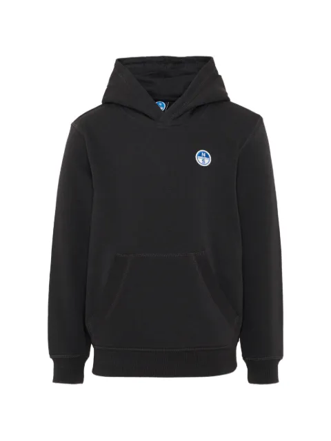 North Sails Kids logo-patch hoodie