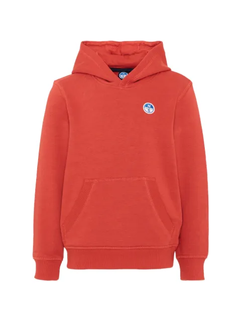 North Sails Kids hoodie con parche del logo