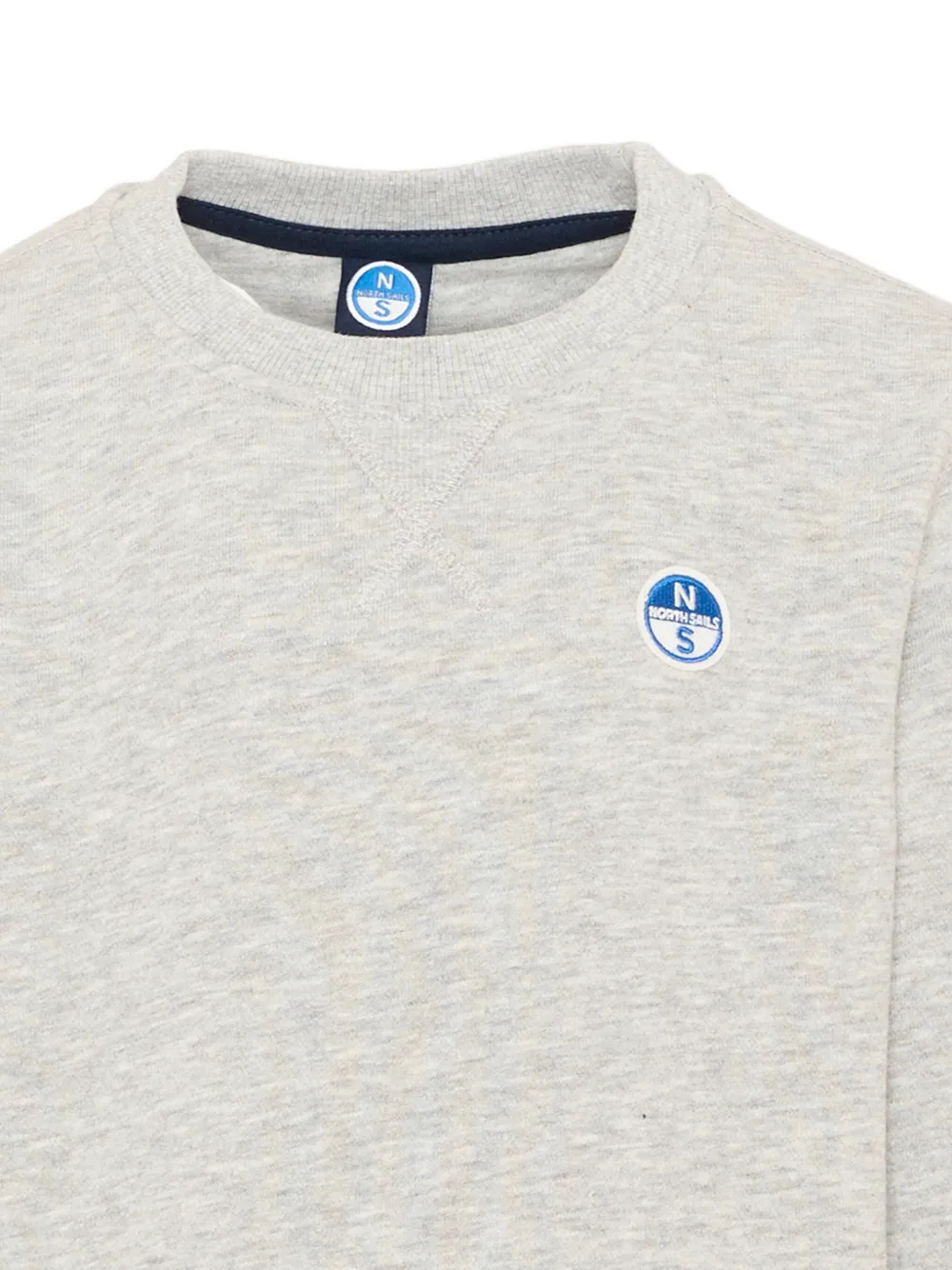 North Sails Kids Sweater met logopatch Grijs