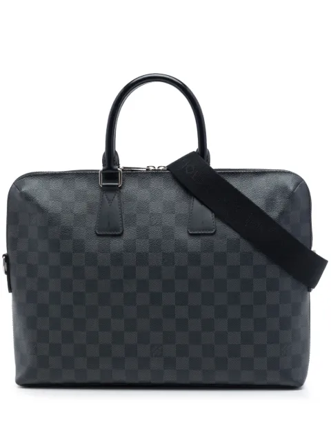 Louis Vuitton Pre-Owned 2013 Damier Graphite Porte Documents Jour business bag