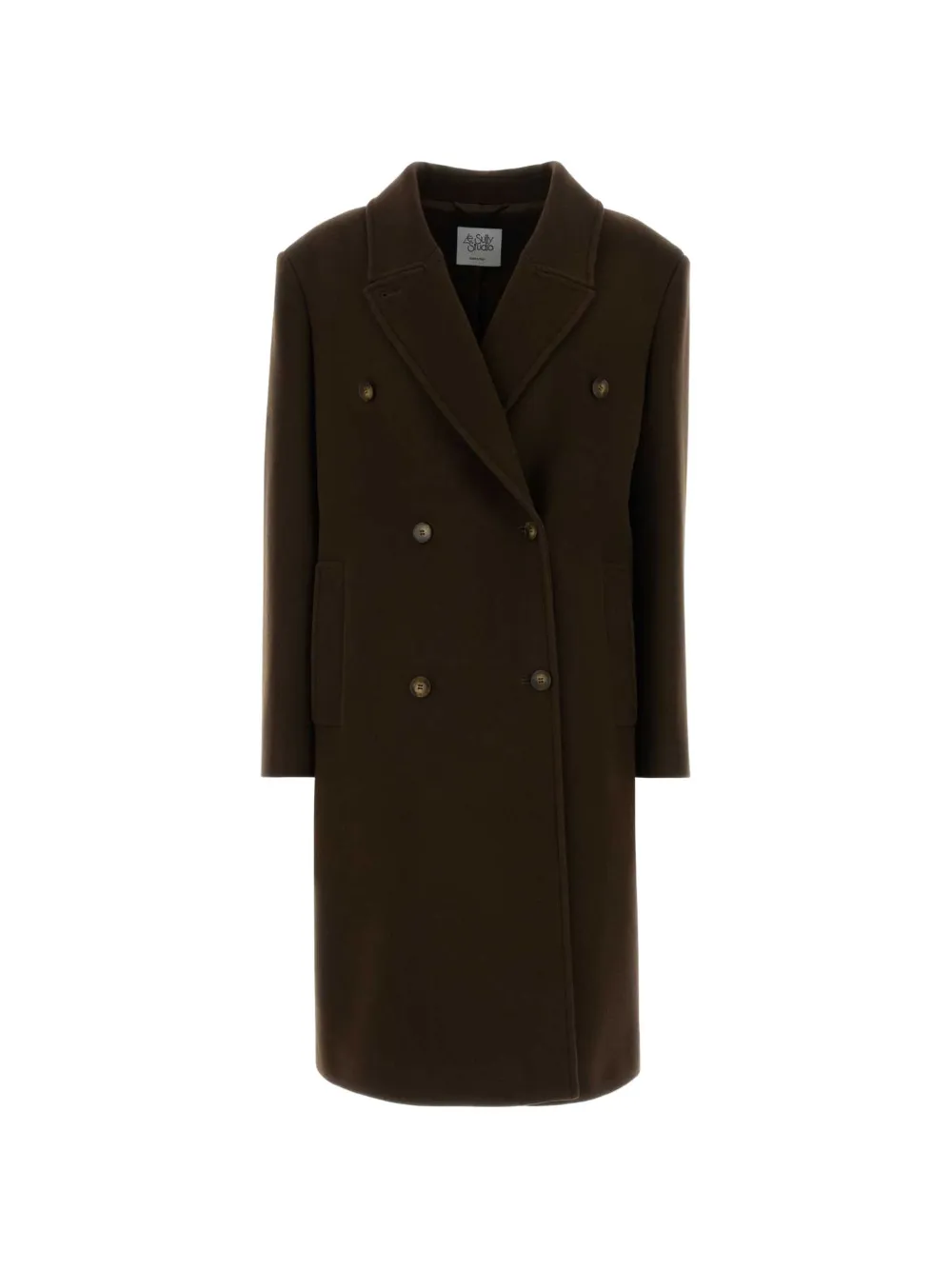 LE SULLY STUDIO double-breasted wool coat