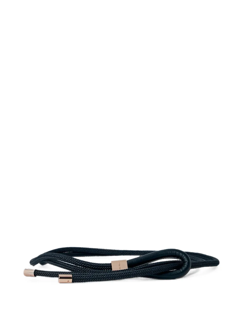 Max Mara Gevlochten riem met metallic detail Zwart
