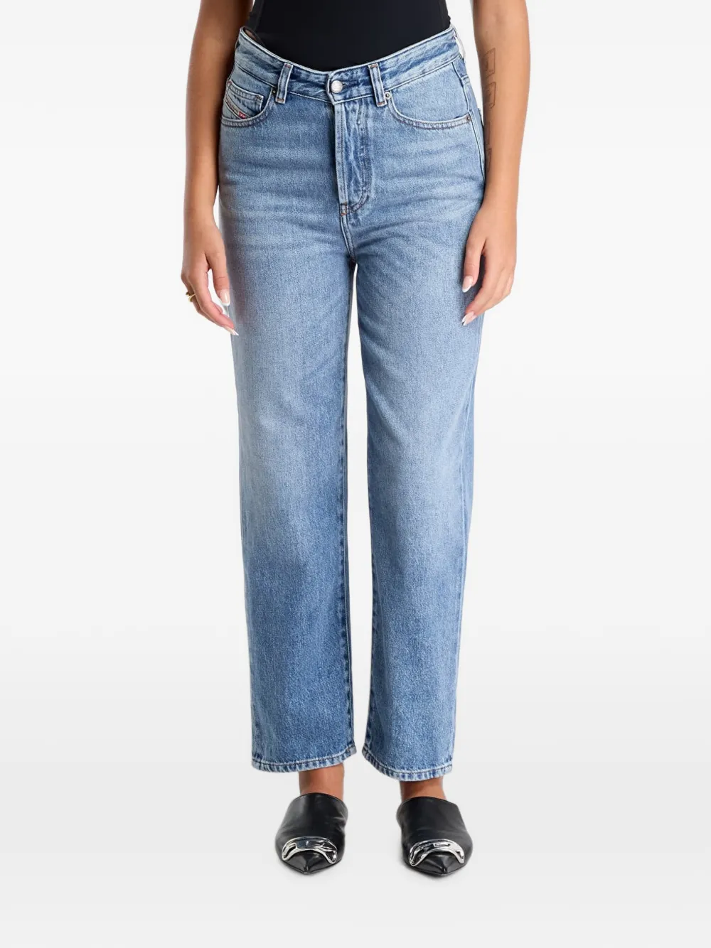 Diesel straight-leg jeans - Bleu
