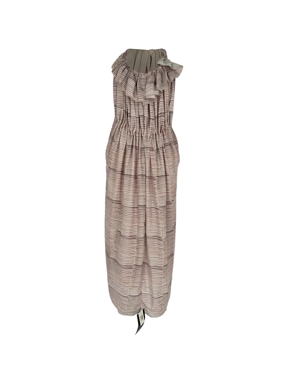 See By Chloé Vintage printed halterneck dress - Tons neutres See By Chloé Vintage printed halterneck dress - Tons neutres