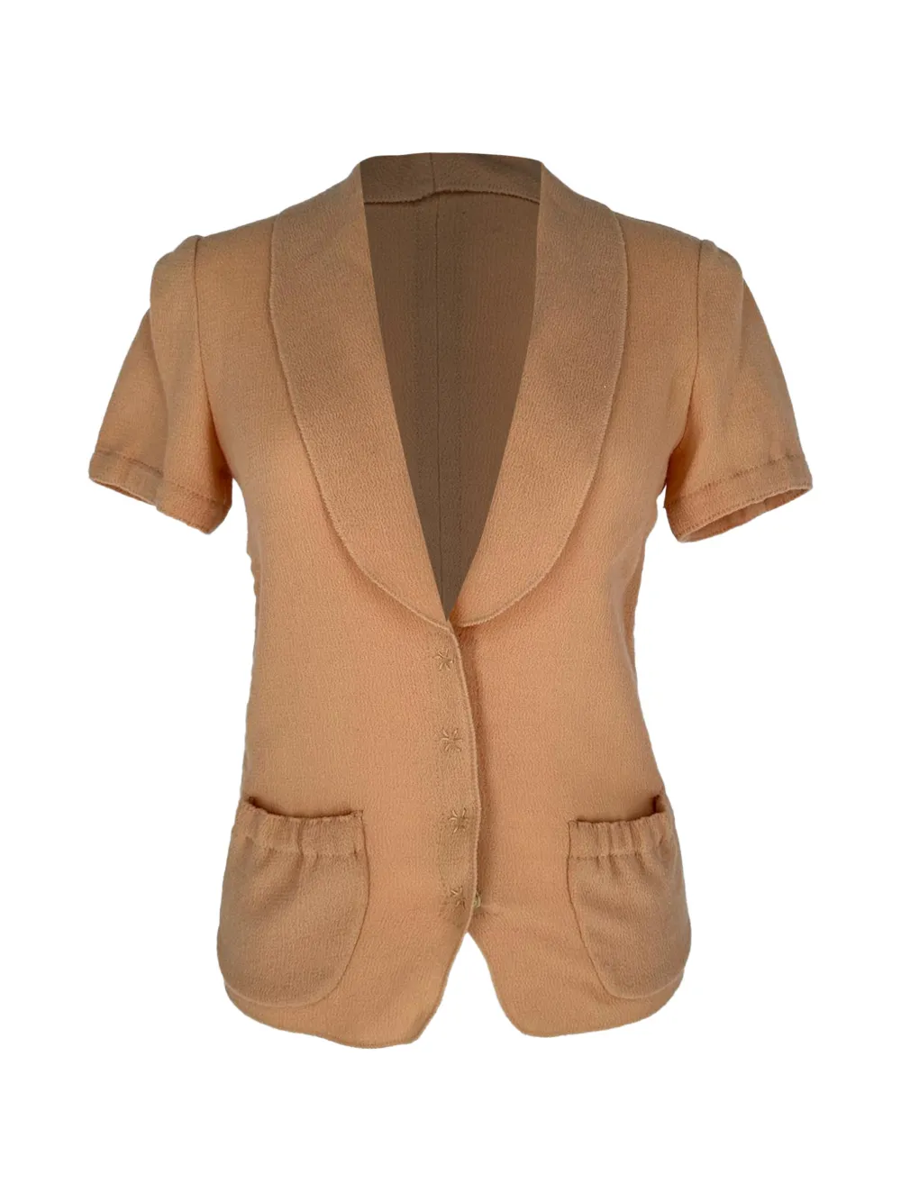 Bottega Veneta Pre-Owned short-sleeve blazer - Tons neutres