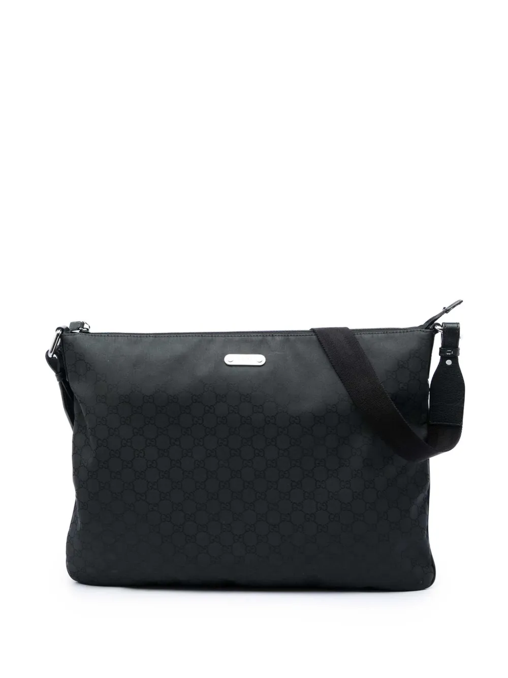 Gucci Pre-Owned 2016-2026 GG Nylon crossbody bag - Black