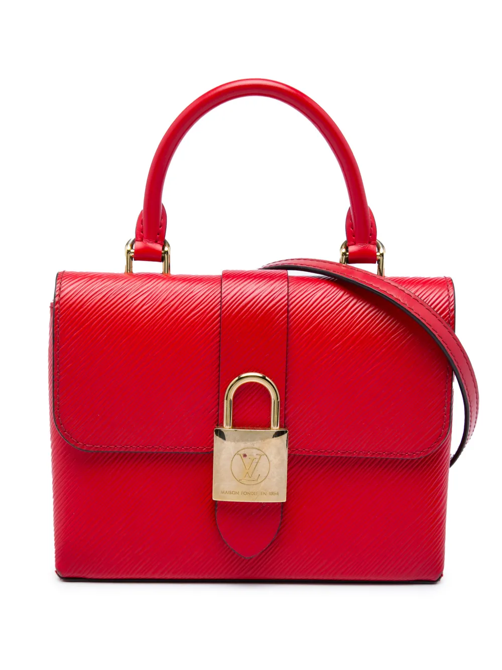 Louis Vuitton Pre-Owned 2018 Epi Locky BB satchel - Red