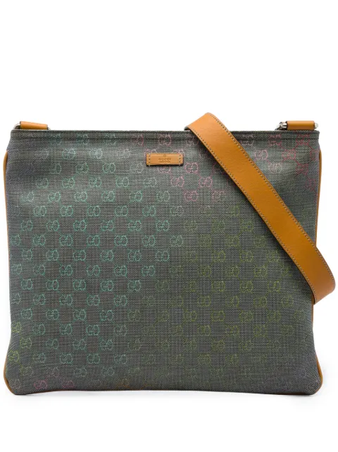 Gucci Pre-Owned 2016-2026 Multicolor GG Supreme crossbody bag