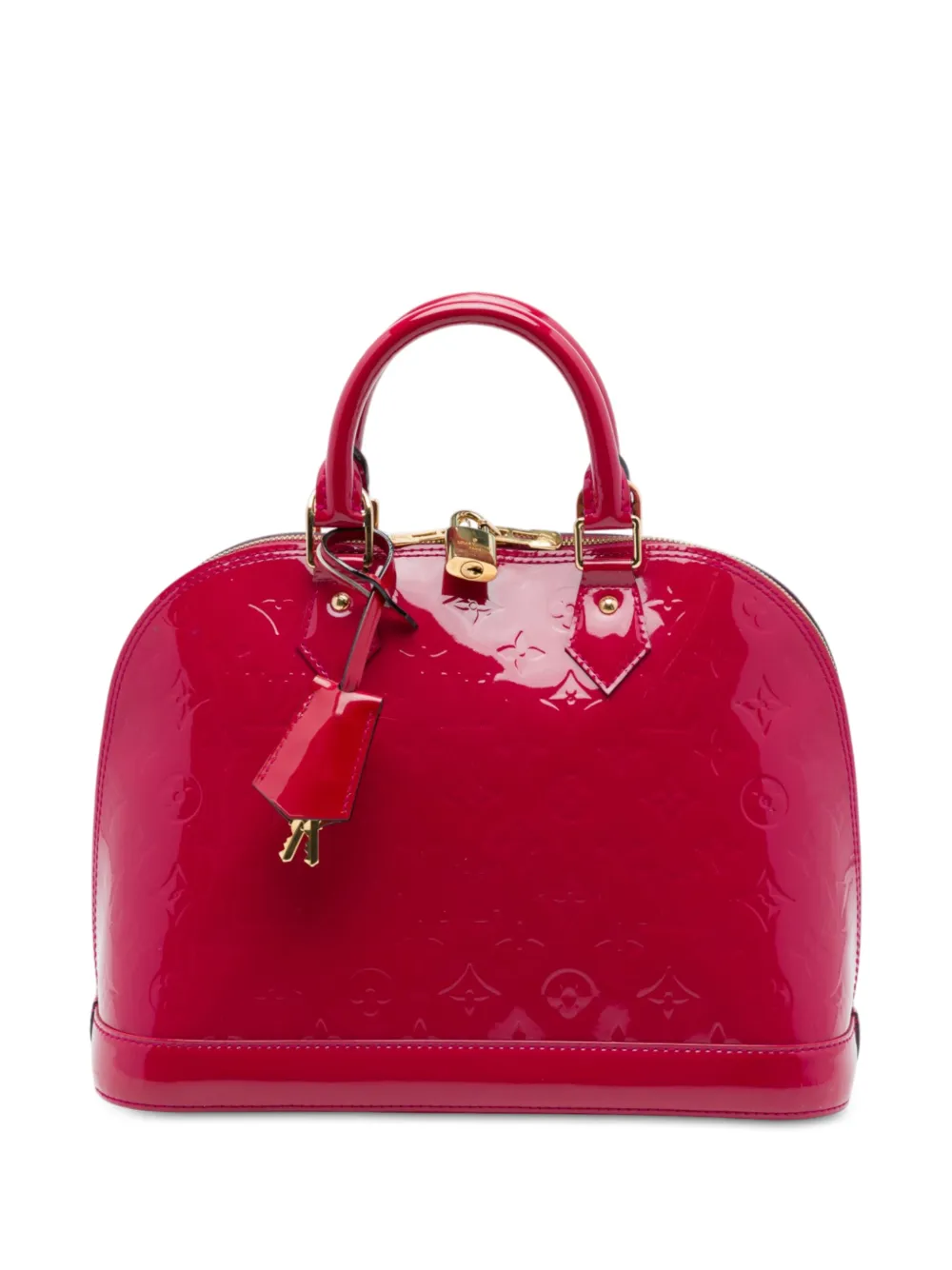 Louis Vuitton Pre-Owned 2014 Monogram Vernis Alma PM handbag - Rosa