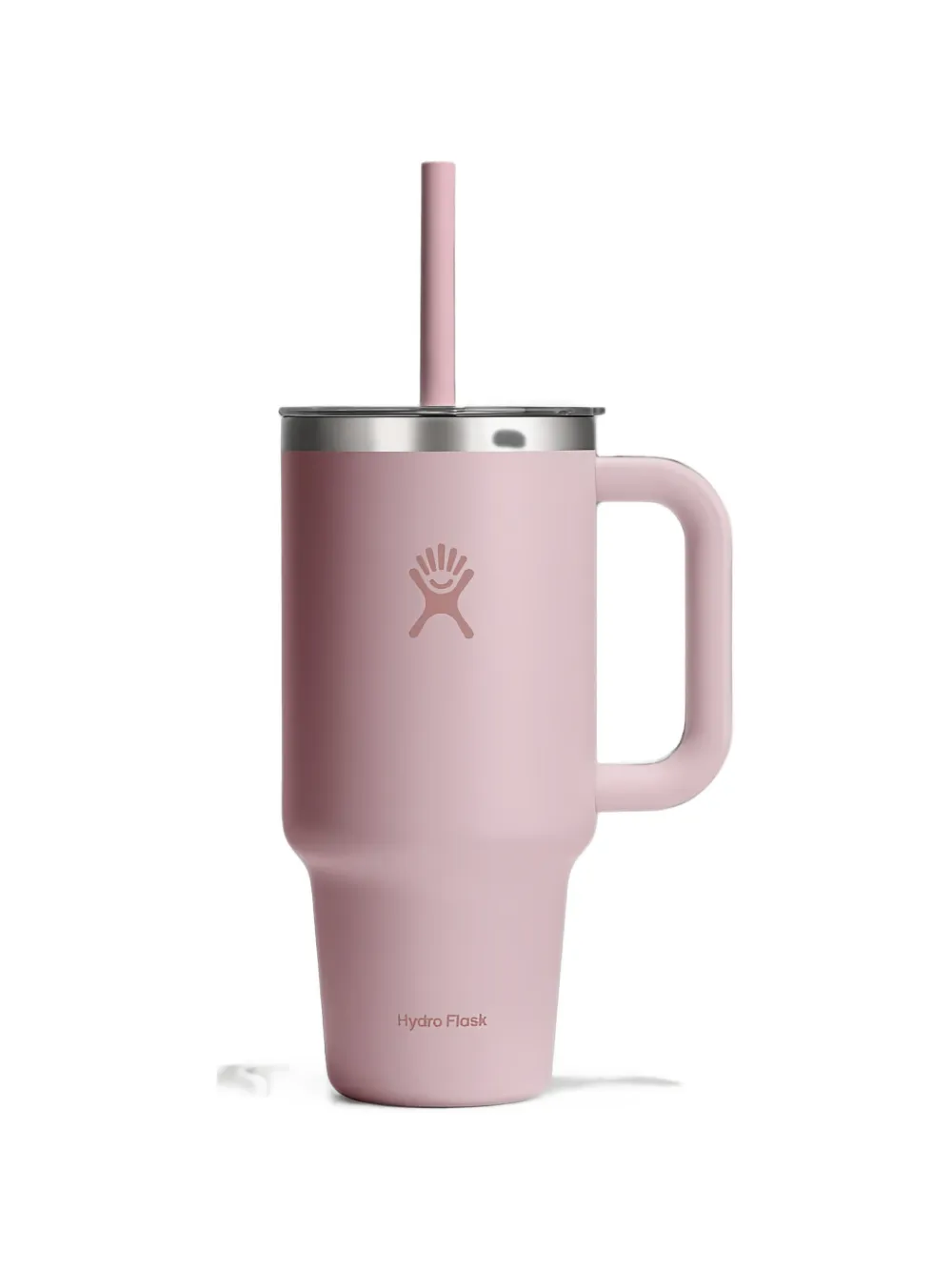 Hydro Flask Logo-print Travel Tumbler In Pink