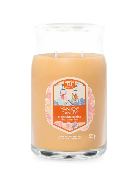 yankee candle Slopeside Spritz Large Jar 2 Wicks candle