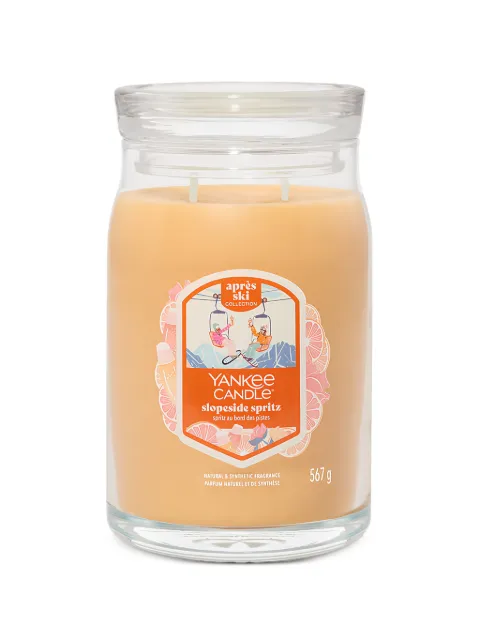 yankee candle Slopeside Spritz Large Jar 2 Wicks candle
