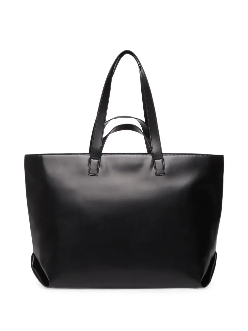 Karl Lagerfeld Jeans Pietro Terzini shopper met logo-patch Zwart