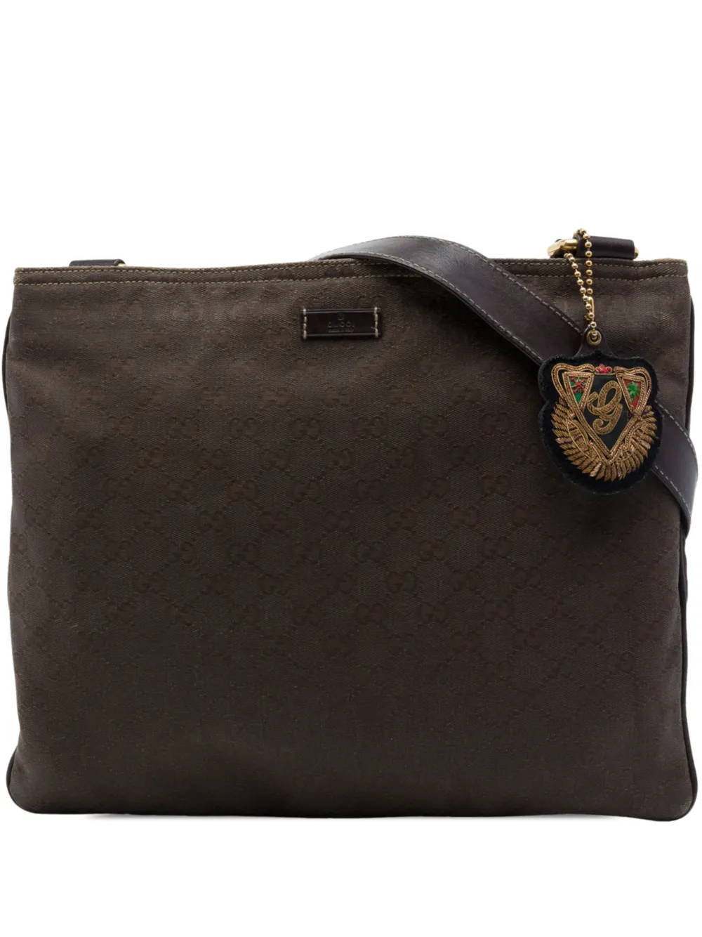 Gucci Pre-Owned 2016-2026 GG Canvas crossbody bag - Marrone