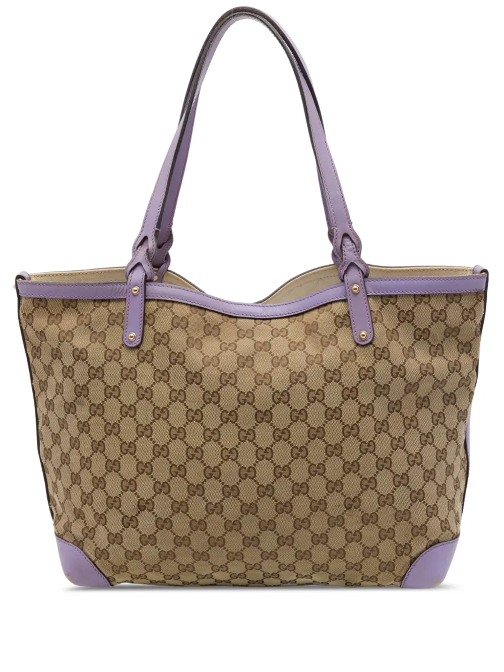 Gucci Pre-Owned 2016-2026 Medium GG Canvas Craft tote bag - Toni neutri
