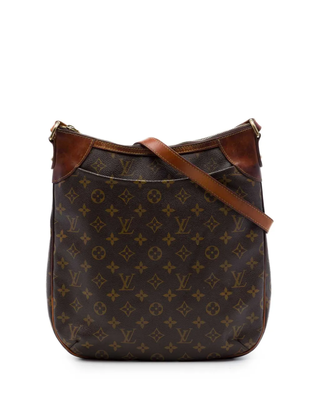 Louis Vuitton Pre-Owned 2009 Monogram Odeon MM crossbody bag - Marrone