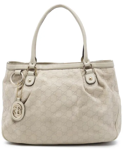 Gucci Pre-Owned 2016-2026 Guccissima Sukey tote bag