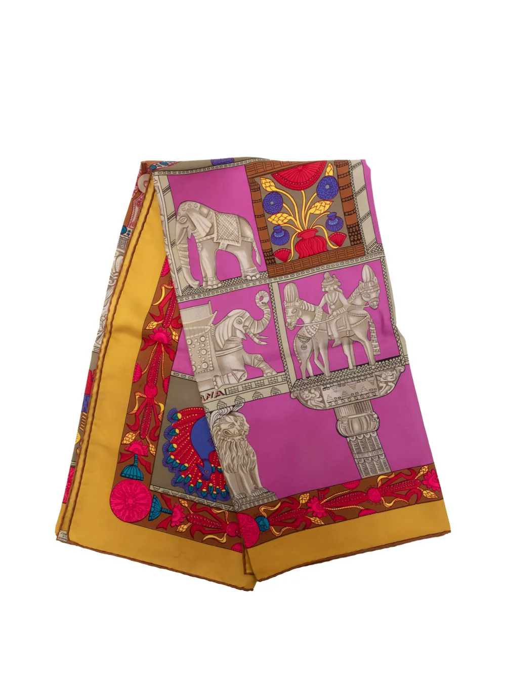 Hermès Pre-Owned 20th Century Torana Silk Scarf 90 scarves - Rosa