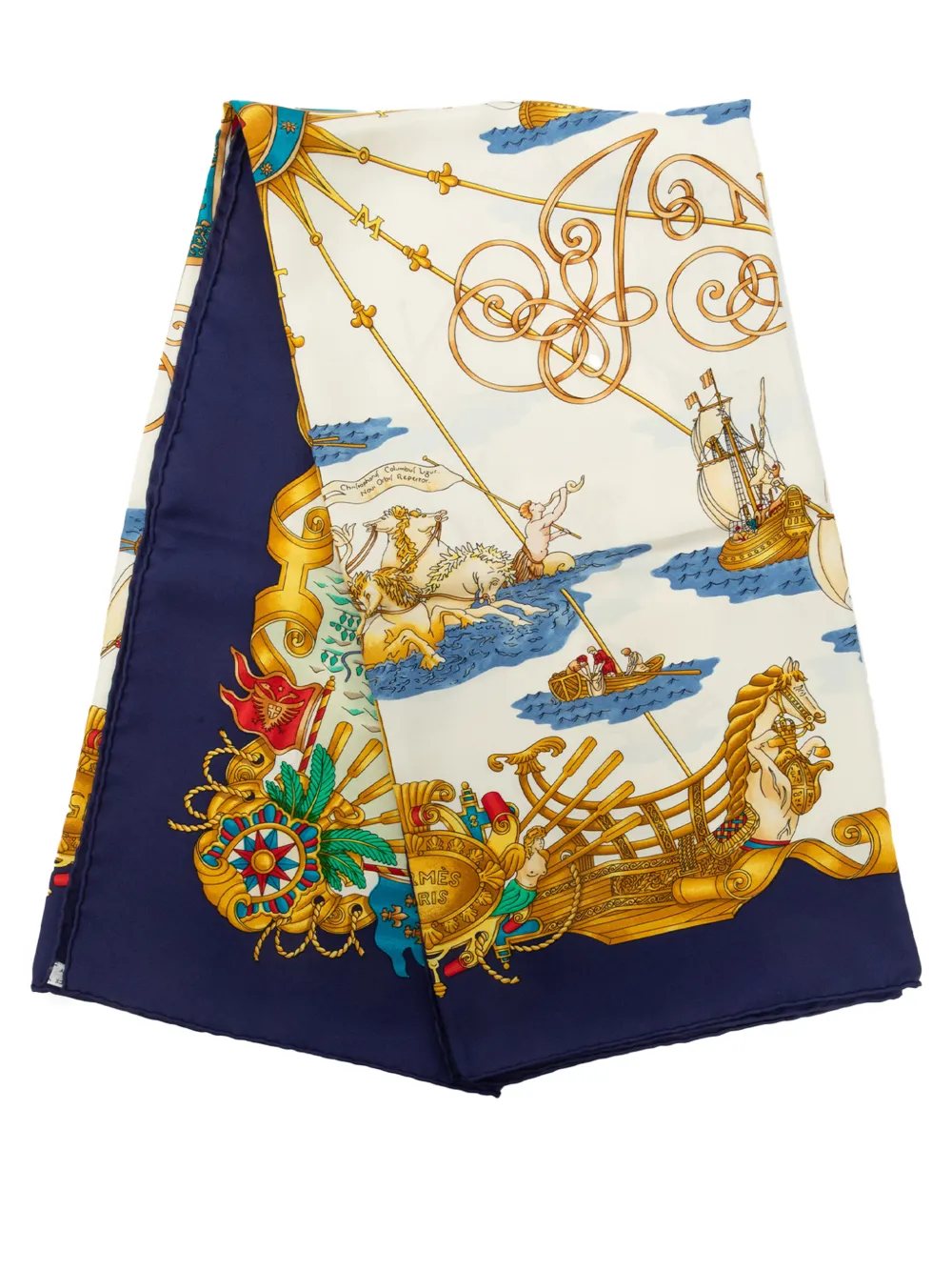 Hermès Pre-Owned 20th Century Voiles de Lumiere Silk Scarf 90 scarves - Weiß
