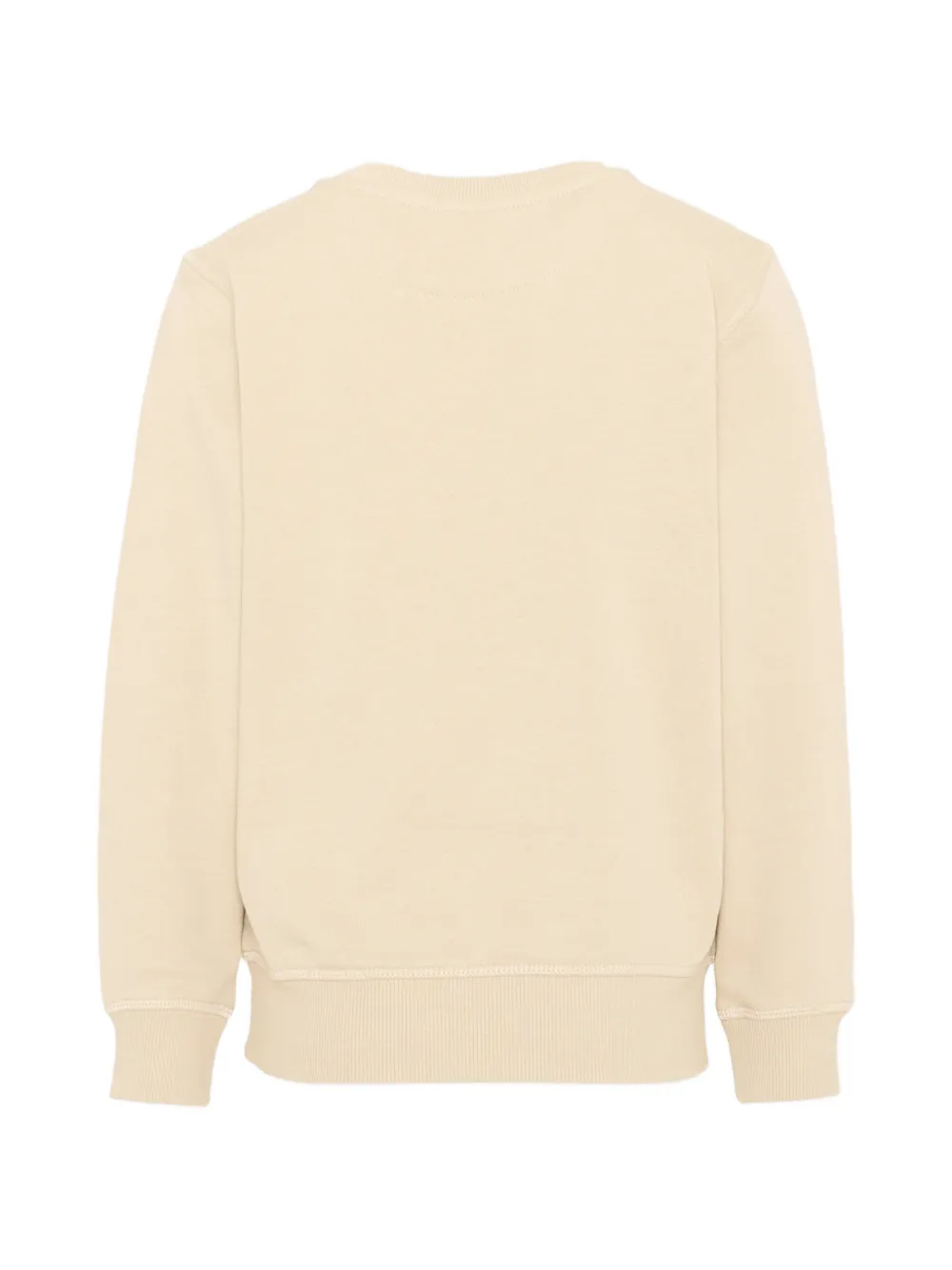 North Sails Kids Sweater met logopatch en ronde hals Beige