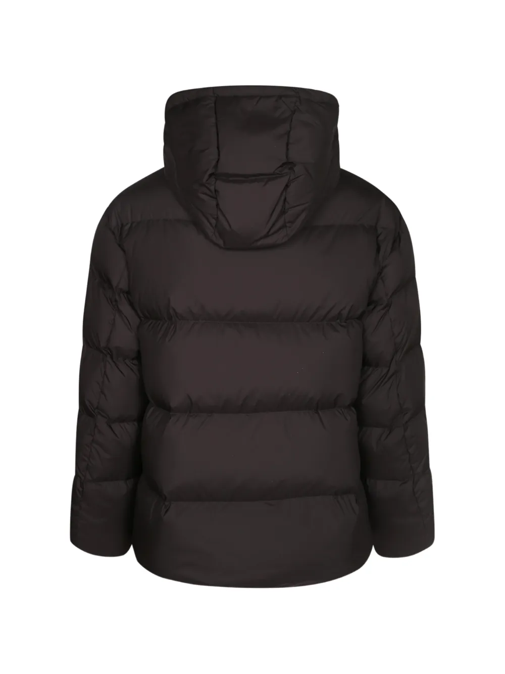 Emporio Armani down jacket in ultra fine ribstop with regular fit Zwart