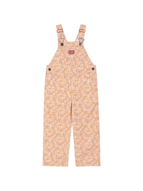 Favorite People Neighbors floral-print overalls